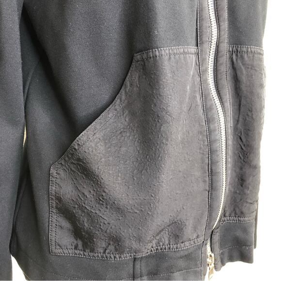 Jana KOS black front and back full zip jacket size Small - Picture 4 of 14